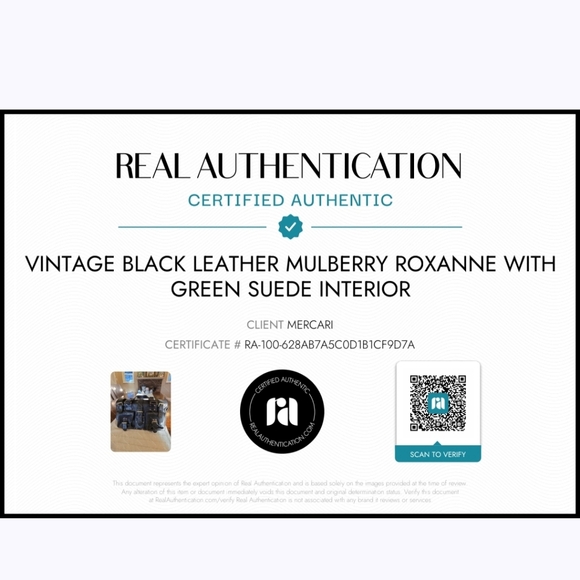 Vintage Mulberry Roxanne Black Leather Bag - Picture 16 of 16